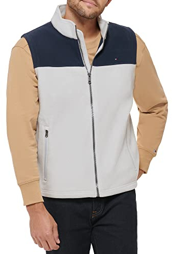 Tommy Hilfiger, Gilet in pile polare da uomo, Medium