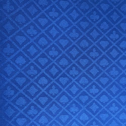 Yuanhe 274 x 152 cm Abschnitt der passenden Poker-Tischdecke (blau)