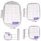 Yicbor 4er-Set Stickrahmen-Set für Brother Babylock Stickmaschine Innov-ís 2500D Quattro 6000D Duetta 4500D Dreamweaver DreamMaker (SA437 SA438 SA439 SA441 4 in 1)