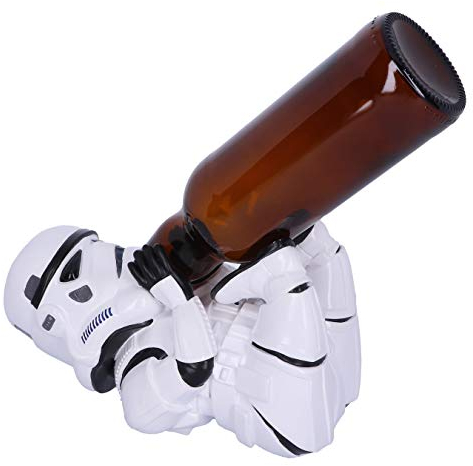 Nemesis Now Original Stormtrooper Sci-Fi Weinflaschenhalter Figur weiß, One Size