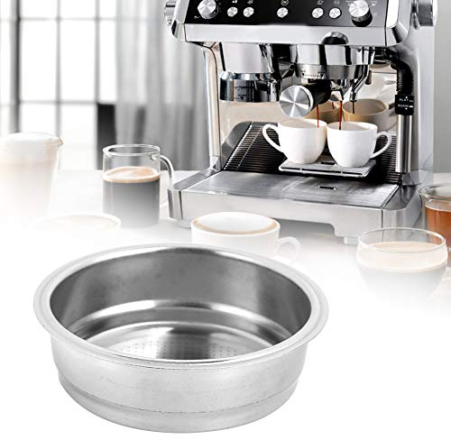 Filtri per caffè riutilizzabili, filtro per macchina da caffè in acciaio inossidabile a strato singolo da 51 mm adatto per per uffici domestici senza BPA