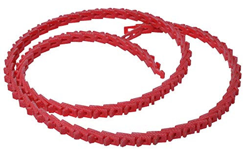 Link V Belt, 3/8 Power Twist V Belt 10 Feet, 3/8 Inch Link Belt Type Z, Adjustable Link V-Belt Drive Belt for Lathes, Drill Press, Table Saws, Sewing Machine