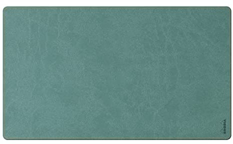 Rhodia 194320C - Schreibunterlage Rhodiarama 90x43 cm, flexibel, aus Kunstleder, ideal für Home Office, 1 Stück, Seegrün
