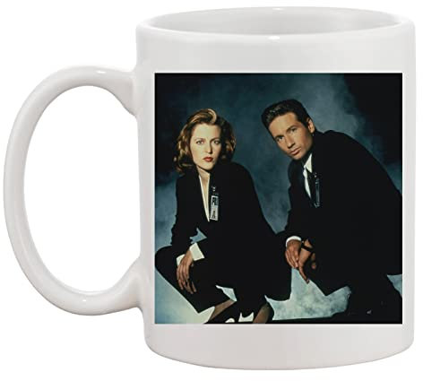 X-Files Science Fiction Characters Weiße Tasse Kaffee Tee Männer Frauen Keramik Coffee Tea Mug Cup