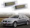njssjd 2pcs LED Kofferraum Tür Handschuhfach Licht Innenleuchte für B-MW 3er E90 E91 E92 E93 F30 F31 F34 F80 18-SMD 6000K Weiß Canbus Fehlerfreie Fußrauminnenbeleuchtung