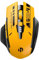 Mouse Bluetooth, Mouse wireless ricaricabile con Tri-Mode (BT 5.0/4.0+2.4GHz), Livello della batteria visibile, Design ergonomico - Mouse wireless silenziosa per laptop e PC (Giallo)