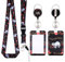 TIESOME Porte-badge d'identification avec cordon rétractable, porte-carte en plastique tendance pour infirmière, médecin, enseignant (paresseux), 557033_1_TE3IMPBNX