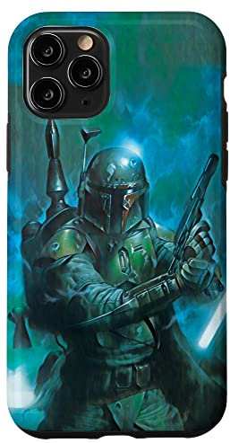 Star Wars Classic Boba Fett Battle Ready Green Case for iPhone 11 Pro