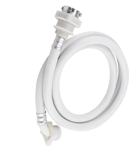 Washing Machine Water Inlet Hoses, Premium PVC Dishwasher Laundry Hot Water Hose, Washer Pipe Tube Connector for Automatic Washing Machine Dishwasher (2 M)