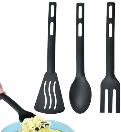 Kitchen Gadgets Set, Heat Resistant Cooking Utensils, Camping Cooking Utensils, Camping Cookware Set, Travel-Friendly Cooking Set, Cooking Spoon with Fork, Cooking Utensils for Travel