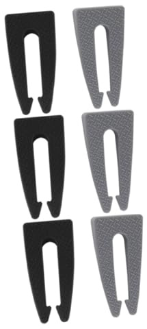 HEMOTON 6 Stk Gasherdschloss Gasherd-Sicherheitsschloss Kindersicherung für Gasherd Kindersicherung für Gasofen Gasherd Schutz Herdschutz für Gasherd Herdschutzgitter für Gasherde Plastik