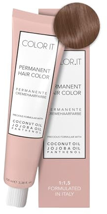 COLOR.IT by BM - Permanente Haarfarbe in Salonqualität, 100ml (6.31 Dunkelblond Gold Asch, 1er Pack)