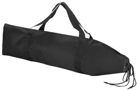 PATIKIL Tripod Carrying Case, Nylon Padded Tripod Bag with Handles for Light Stands Tripod Photography Accessories, Black 85cm