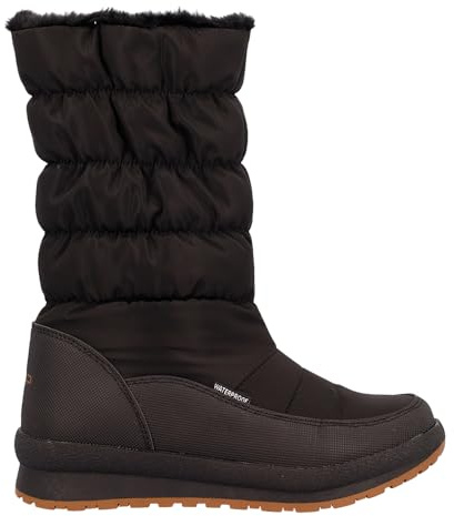 CMP Womens Holse Wmn Snow Boot Wp, Nero-Nero UK 3