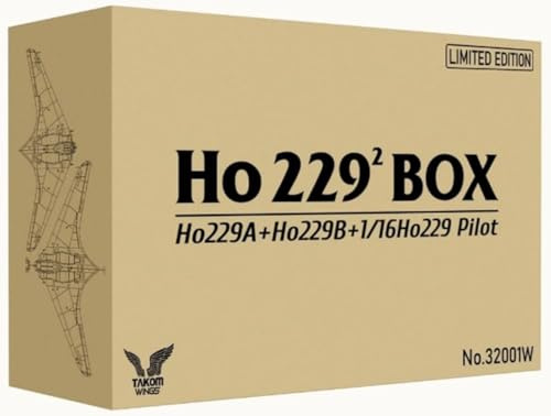 TAKOM - Ho 229 Box 2 Ho229a+ho229b+1/16ho229 Pilot-limited