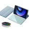 JZCZMCE Keyboard Case for Xiaomi Mi Pad 6 Max 14 2023, Magnetic Detachable Wireless Backlight Keyboard with Bluetooth Mouse,Blue