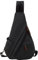 Sixpack Fitness Rucksack 300 Crossbody Umhängetasche für Herren Kleiner Rucksack Rollrucksack, Schwarz , Einheitsgröße