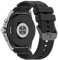 Disscool Correa ajustable de repuesto de 24 mm compatible con Ticwatch Atlas/Pro 5 Enduro/Pro 5, cómoda muñeca de silicona con correa de liberación rápida, accesorios de reloj inteligente (negro)
