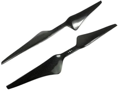1 Paar Schwarze 1555 15x5,5 Carbon-Propeller CW/CCW rückwärtskompatibel Hexacopter, Octocopter, Multirotor UFO universell