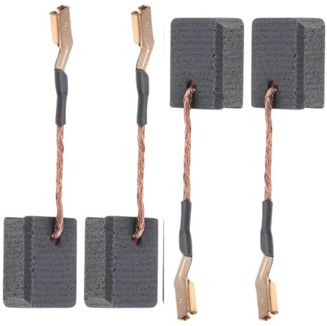 Replacement Carbon Brushes Compatible with Dewalt Angle Grinder DWE402, DW402, DWE43116 – Electric Motor Brush Set – Includes 4 Carbon Pieces