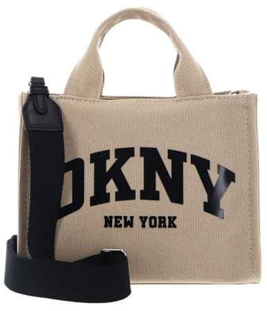 DKNY Schultertasche Umhängetasche Hadlee Tote Bag Khaki/Black taupe