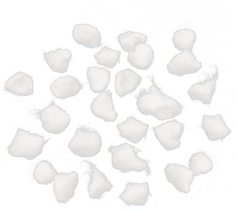 BESTYASH 300pcs Nail Polish Removal Cotton Balls Soft Nail Cleaning Pads for Gel Polish Remover Manicure Beauty Care
