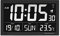 TFA Dostmann 60.4505 digital radio controlled Wall Clock Vesuv (black)
