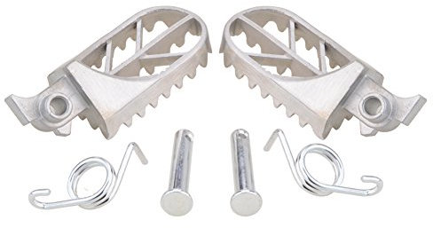 GOOFIT Repose-Pieds Repose-Pieds pédale Motocross Moto Accessoires pédale en Acier Inoxydable Remplacement pour Pit Dirt Bike YCF SSR Thumpstar XR CRF