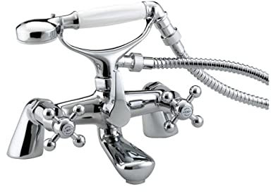 Bristan Regency Chrome Luxury Bath Shower Mixer Tap - R-LBSM-C