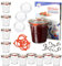 MamboCat Weck Lot de 12 bocaux avec Couvercle Anneau de Conservation et Pinces Original Weck 290 ML Pots pour gâteaux Gelées Pots pour confitures avec livret de Recettes