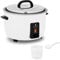 Royal Catering Electric Rice Cooker Commercial Rice Maker Steamer Non-Stick Pot 10L 1550W RCRK-10L (Stainless Steel Housing, Aluminium Pot, 55 Cups Cooked Rice)