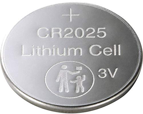 Basetech Pila a bottone CR 2025, al litio 160 mAh, 3 V, 4 pezzi.