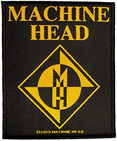 Machine Head Diamond Logo Aufnäher Patch Gewebt & Lizenziert !!