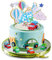 Geburtstag Junge 1-5 Jahre alt Kuchendekoration Spiel Tortendekoration Geburtstag Dekoration Cake Topper Auto Flugzeug Kuchen für Jungeparty Geburtstagsfeier Dekorationen Junge Geburtstagsgeschenk