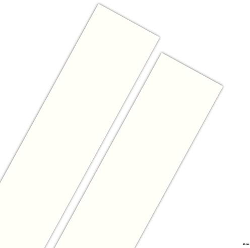 Karen Marie Klip: Papierstreifen, Natur Weiß, 50mm x 450mm, 15 Streifen