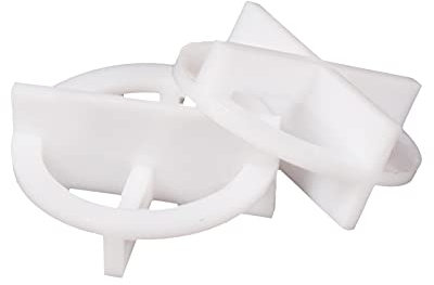 Telituny Telituny Fliesen-Nivelliersystem, 100 Stück 3 mm Fliesenkreuze - Fliesenzubehör, Fliesenverlegehilfe, Fliesen-Abstandshalter, wiederverwendbarer Fliesenkreuzkeil für Bodenbeläge(3,0 mm)