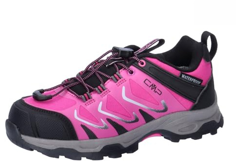 CMP Byne Low Wp Outdoor Shoes, Purple Fluo, Unisex-Kids, 33