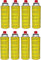 CLEARFEE 227g (520ml) Butan Gaskartusche | Campinggas Butangas MSF-1a | für Gaskocher, Gasheizung, Gasbrenner, Unkrautbrenner (8 Flaschen)