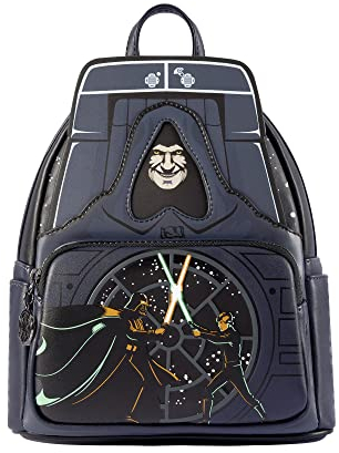 Loungefly Funko - Star Wars-Luke And Vader Backpack - Amazon-Exklusiv - Niedliche Sammeltasche - Geschenkidee - Offizielle Handelswaren - Für Jungen, Mädchen Men und Frauen - Movies Fans