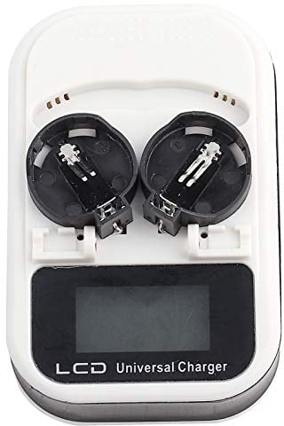 Knopfzellen Ladegerät, LCD Display Knopfbatterie Knopfzellen Ladegerät Kleiner Körper Für LIR2016, LIR2025, LIR2032, ML2016, ML2025, ML2032 Akkus