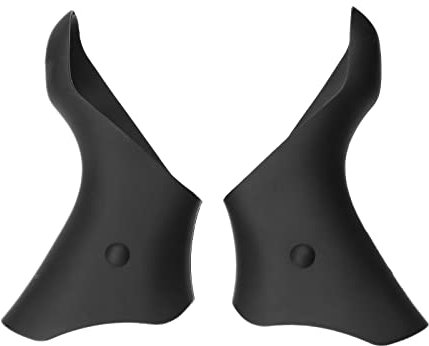 YYunying Griffgummi Für Fahrrad Kompatibel Mit 105 ST-5600/5601/6600 Ultegra Silikon-Schutz,1 Paar Schwarz Bremshebel für Fahrräder Schutzhülle
