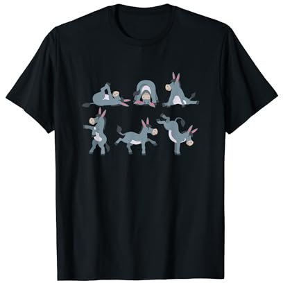 Yoga Esel Meditation Esel macht Yoga Übungen T-Shirt