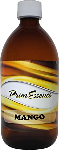 PrimEssence Ätherische Öle,Premium-Öl, geeignet für Einstellung, Hygiene, Kosmetik, Luftbefeuchter, Diffusor, Ätherisches Öl zur Seifenherstellung, Kerzen, Romantische Nacht (Mango, 500 ml)