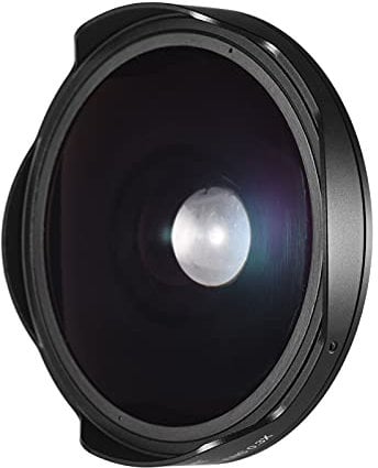 Namolit 37MM 0.3X HD Ultra Wide Angle Fisheye Lens with Hood Replacement for Camcorders