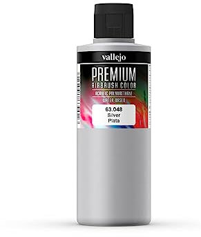 Vallejo 1K PU RC Premium 63048 Metallic Silver (200ml)