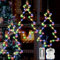 Luce Decorativa Finestre Natalizie,Luci Natalizie da Appendere,Luci Dell'albero di Natale,Decorazioni Interne ed Esterne,Addobbi Natalizi per Albero,Finestre (Albero)