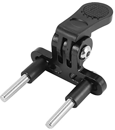 LIGUSTRUM Support de phare de vélo Adaptateur pour potence Support de roue Lampe LED Douille Support caméra Type de connecteur