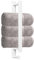 Handtuchhalter Ohne Bohren Selbstklebend Edelstahl Handtuchstange Bad Wand 40CM Gästehandtuchhalter Wandmontage mit Handtuchhaken Badetuchhalter Badezimmer Zubehör Weiß