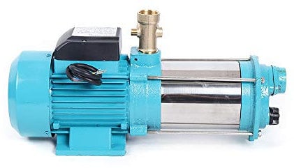 Gartenpumpe Selbstansaugend 230v 1300W Kreiselpumpe mit Druckschalter 4000 L/H 9,8 Bar Hauswasserwerk Pumpe Wasserpumpe 35 ℃ Maximale Wassertemperatur für Hauswasserwerke, Bauernhöfen und Garten