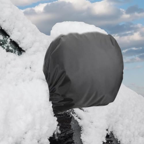 Gcffom Seitenspiegel Schneedecke, Spiegel Frostschutz Abdeckung, seitenspiegel abdeckung, Autospiegel Schutzhülle Schneeabdeckung, Seitenspiegelabdeckung für die Meisten Auto Außenspiege, 1Paar
